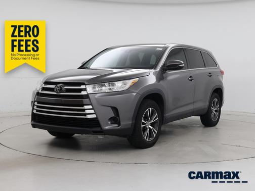Gray 2019 Toyota Highlander LE