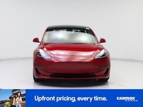 Red 2023 Tesla Model 3