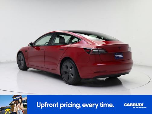 Red 2023 Tesla Model 3