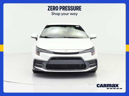 White 2021 Toyota Corolla SE