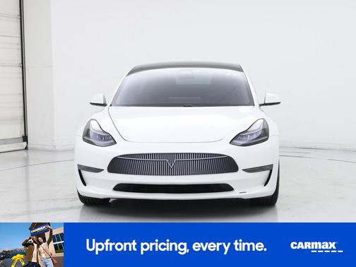 White 2021 Tesla Model 3 Performance