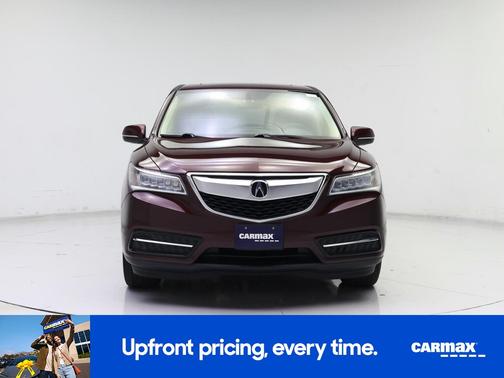 Burgundy 2016 Acura MDX