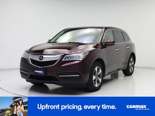 Burgundy 2016 Acura MDX