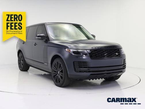 Black 2020 Land Rover Range Rover Supercharged LWB