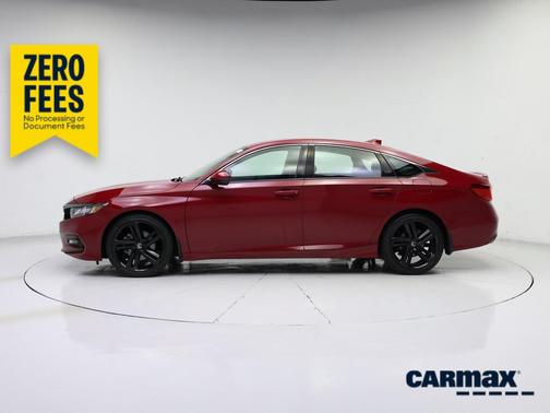 Red 2018 Honda Accord Sport