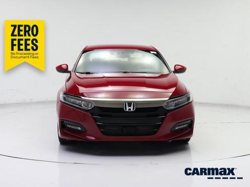 Red 2018 Honda Accord Sport