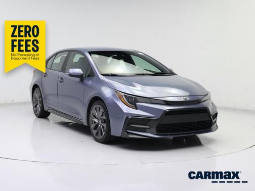 Blue 2021 Toyota Corolla SE