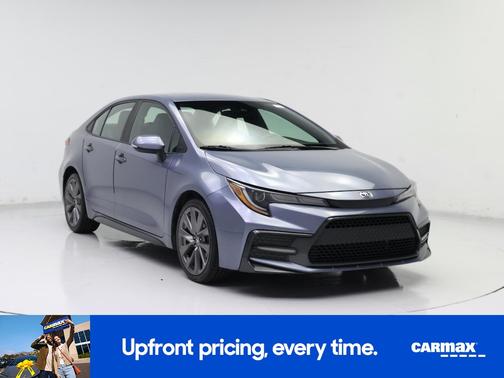 Blue 2021 Toyota Corolla SE