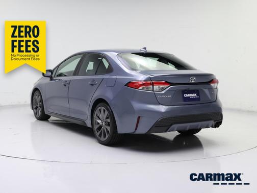 Blue 2021 Toyota Corolla SE