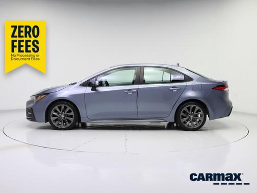 Blue 2021 Toyota Corolla SE