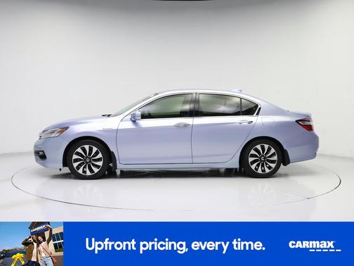 Blue 2017 Honda Accord Hybrid Touring