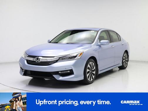 Blue 2017 Honda Accord Hybrid Touring