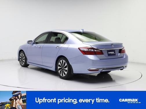 Blue 2017 Honda Accord Hybrid Touring