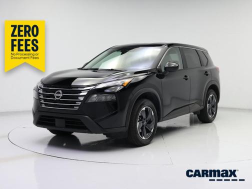 Black 2025 Nissan Rogue SV