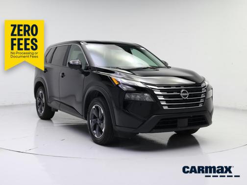 Black 2025 Nissan Rogue SV
