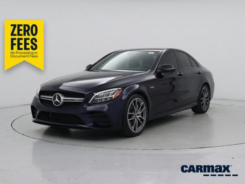 Blue 2020 Mercedes-Benz AMG C 43