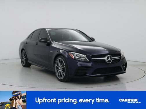 Blue 2020 Mercedes-Benz AMG C 43