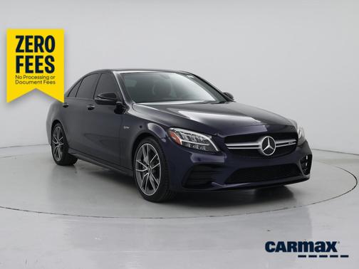 Blue 2020 Mercedes-Benz AMG C 43