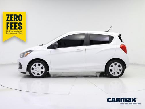 White 2018 Chevrolet Spark LS