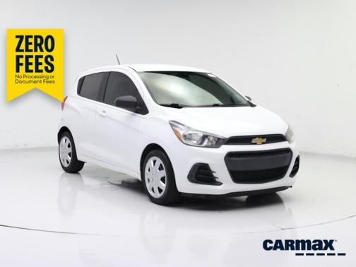 White 2018 Chevrolet Spark LS