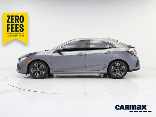 Gray 2018 Honda Civic EX