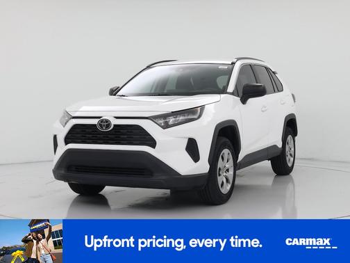 White 2020 Toyota RAV4 LE