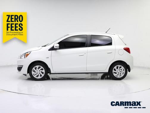 White 2018 Mitsubishi Mirage SE