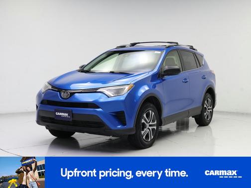 Blue 2018 Toyota RAV4 LE