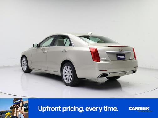 Tan 2015 Cadillac CTS Luxury