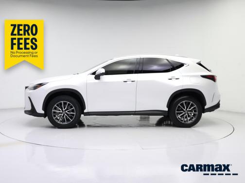 White 2025 Lexus NX 250