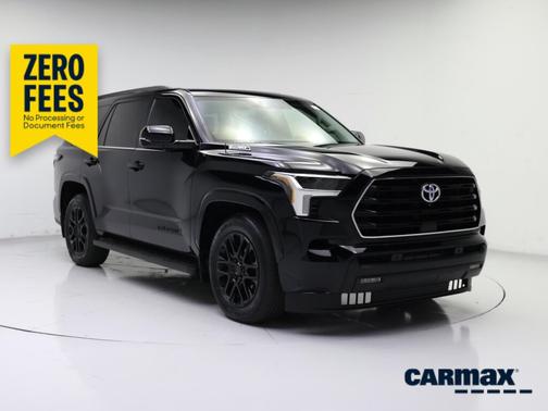 Black 2024 Toyota Sequoia SR5