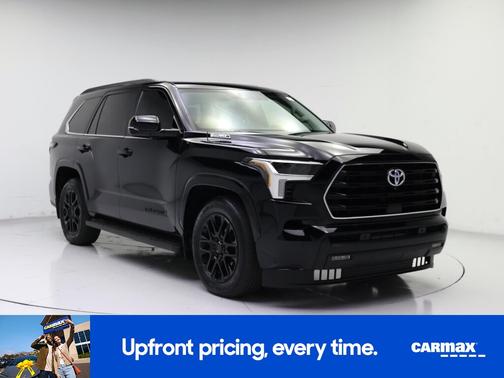 Black 2024 Toyota Sequoia SR5