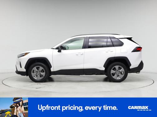 White 2025 Toyota RAV4 Hybrid LE
