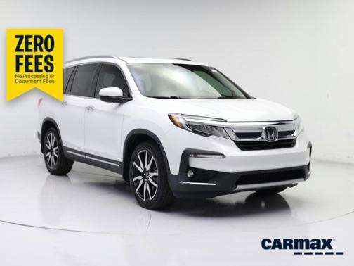 White 2021 Honda Pilot Touring