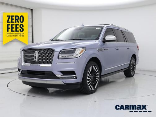 Blue 2021 Lincoln Navigator L Black Label
