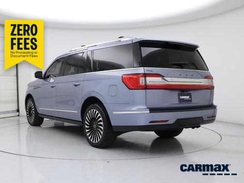Blue 2021 Lincoln Navigator L Black Label