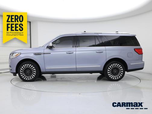 Blue 2021 Lincoln Navigator L Black Label