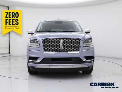 Blue 2021 Lincoln Navigator L Black Label