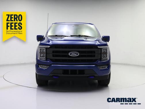 Blue 2023 Ford F-150 Lariat