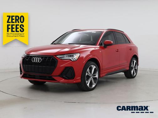 Red 2022 Audi Q3 S-Line Premium Plus