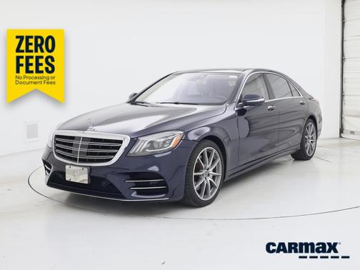 Blue 2019 Mercedes-Benz S-Class