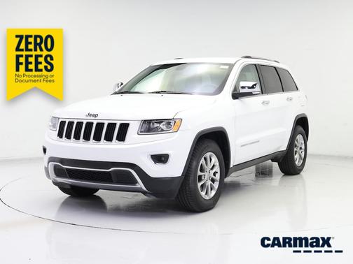 White 2015 Jeep Grand Cherokee Limited