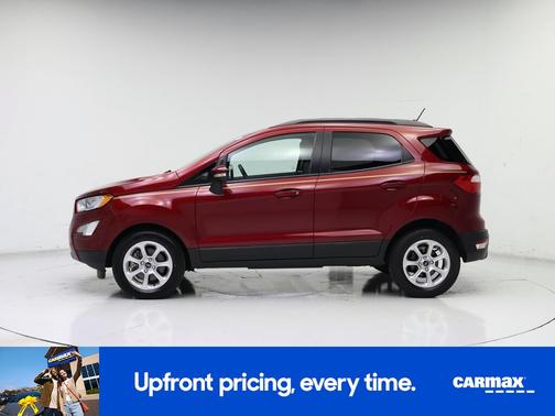 Red 2020 Ford EcoSport SE