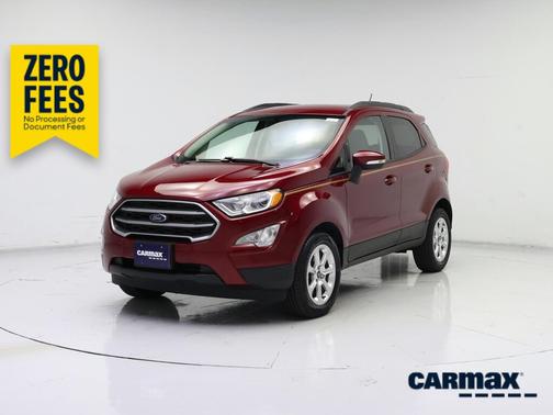 Red 2020 Ford EcoSport SE