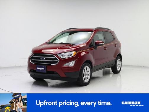 Red 2020 Ford EcoSport SE