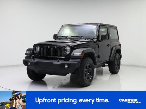 Black 2025 Jeep Wrangler Sport S