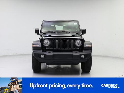Black 2025 Jeep Wrangler Sport S