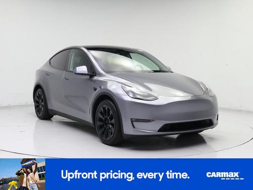 Silver 2025 Tesla Model Y Long Range