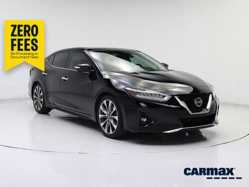 Black 2020 Nissan Maxima Platinum