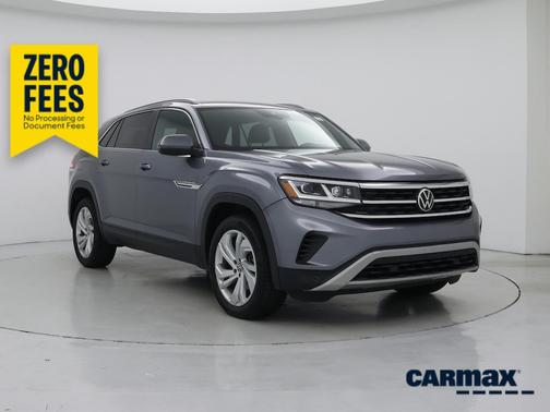 Gray 2021 Volkswagen Atlas Cross Sport SEL